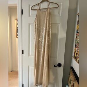 a new day Cream Lace Accent Dress